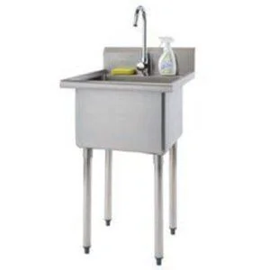 Stainless Steel Sink + Faucet